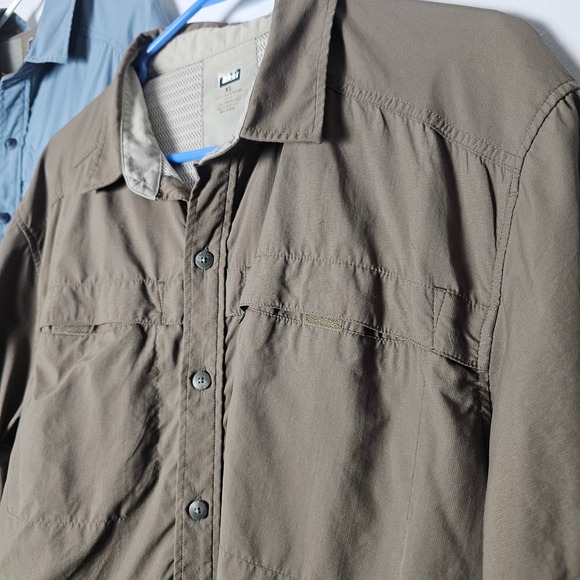 REI Men's XL Nylon Hiking Shirts Bundle Vented Outdoor Fishing Travel Camping - Picture 6 of 16